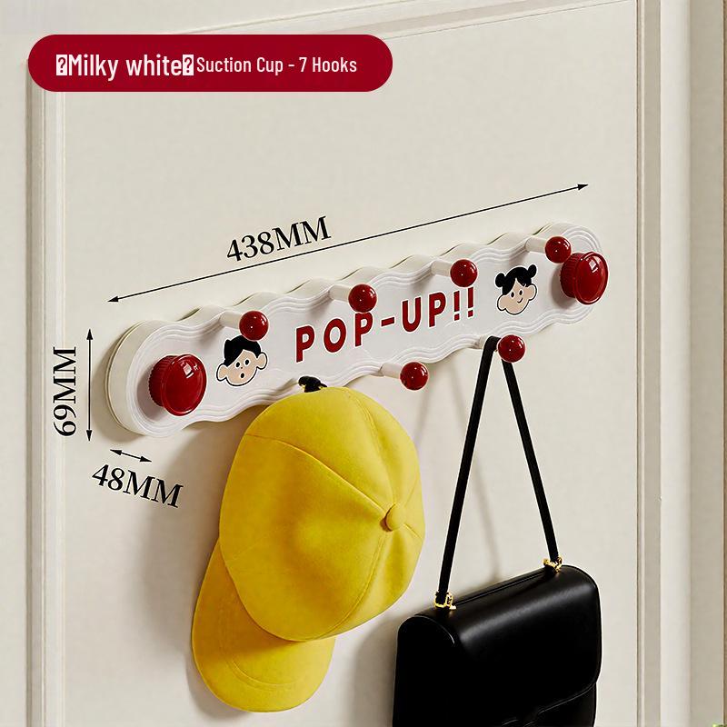 

Dopamine No-Drill Rotating Suction Hooks for Bathroom, Kitchen, and Bedroom