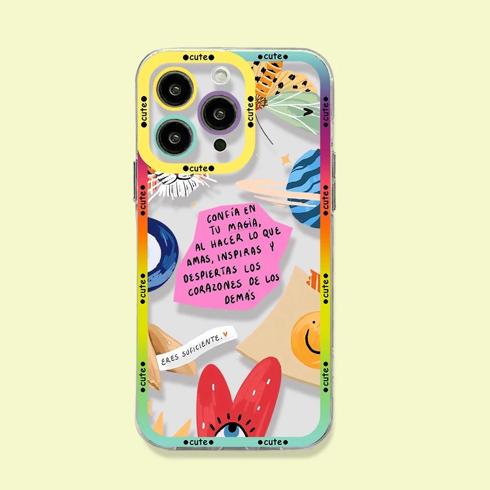 

Funny Lucky Blue Evil Eye Phone Case For iPhone 16 15 14 13 12 11 Pro Max X XR XS 7 8 SE Plus Soft SiliconFune Transparent Cover iPhone 12 Mini