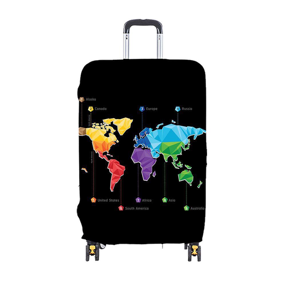 1PC Elastic Luggage Protector Cover Durable Luggage Cover Perfect for Men and Women Travel Accessories Outdoor Holiday Essentials Luggage Cover