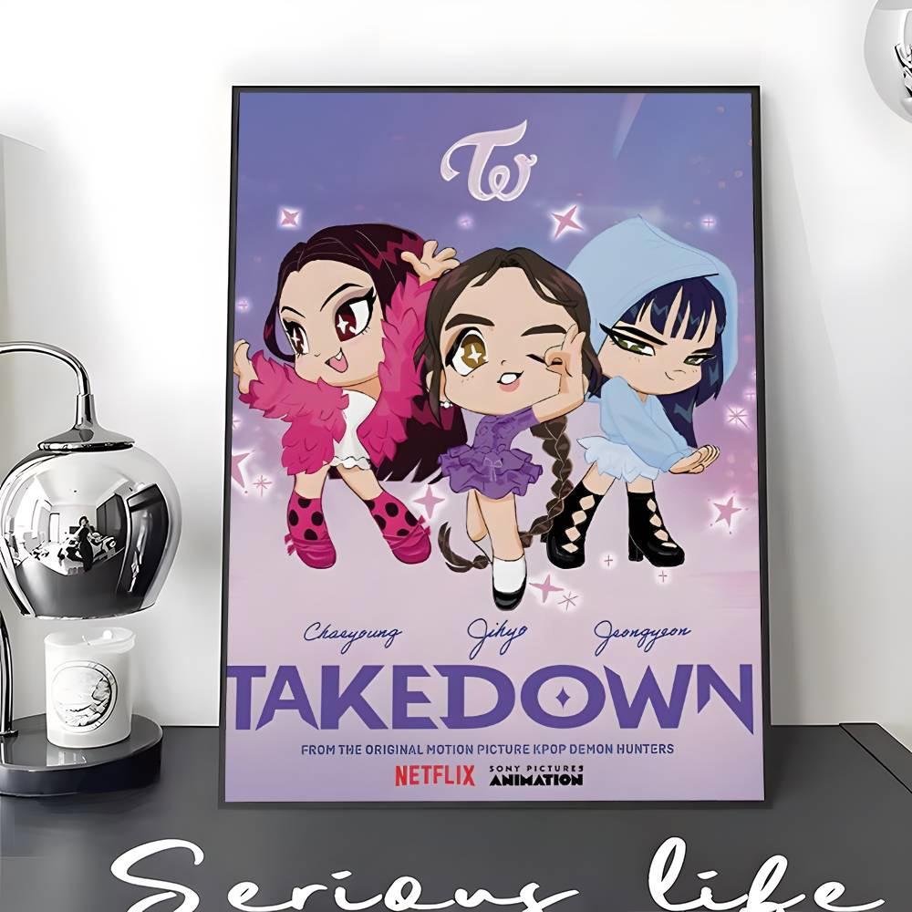 New Movie K-KPop Anime Diamond Art Painting Kit Crafts Diy Cartoon Stickers Mosaic Embroidery Cross Stitch Home Decor Toys Gift