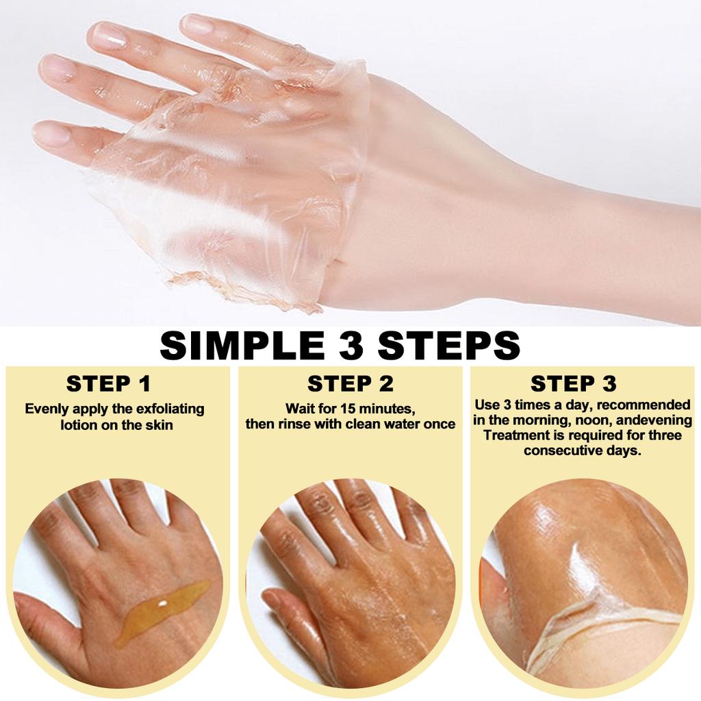 Turmeric Exfoliating Lotion 10ml Moisturizing Brightening Gently Removes Dead Skin Cells