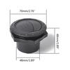 Universal Round Air Outlet Vent A/C-for RV Bus Boat Yacht Auto Air-conditioning