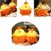 Funny Doodle Chicken Plush Toy Pumpkin Doll Cartoon Stuffed Animal For Halloween Gift