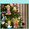 Charming Acrylic Princess Snow White Car Decoration Pendant For Festive Style