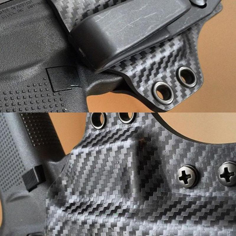 10 Tamaños 1.5MM 2MM Espesor Fibra de Carbono KYDEX Lámina Termoplástica Termoform K Placa Material Sarga Mate para Vaina de Cuchillo Vaina DIY Hacer