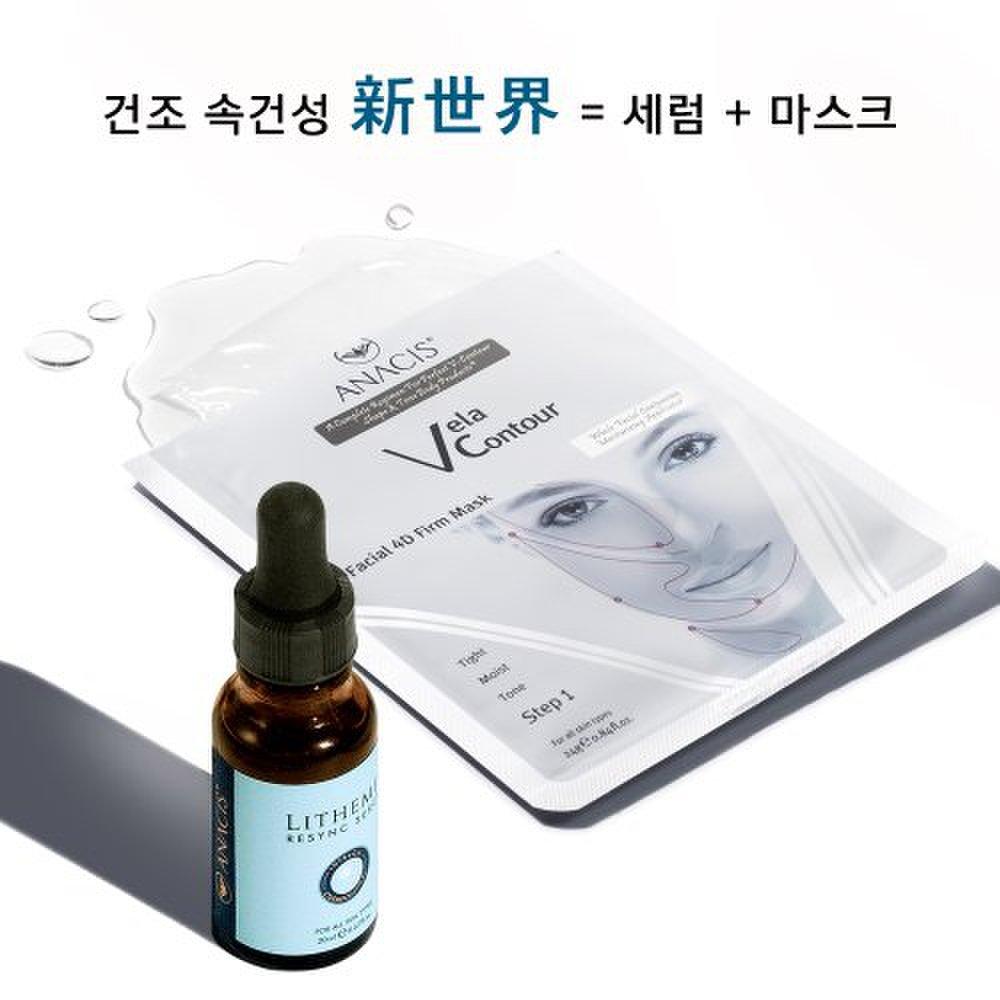 Leader Miss Re-Sink Quick Dry, Extremely Dry Ampoule 20ml Watery Glow Moisture Houttuynia Cordata Skin Tightening Serum