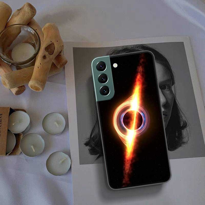Cosmic Starry Sky Black Hole Phone Case For Samsung Galaxy Note 20 Ultra 10 Lite 9 8 M12 M21 M30S M31 M32 M51 M52 S10 S9 S8 Plus