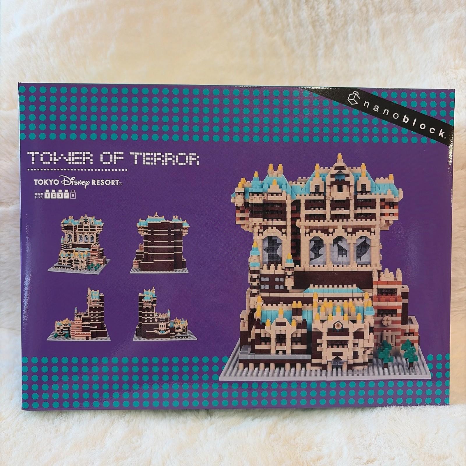 Japan Tokyo Disney Resort Mini block nano TOWER TERROR