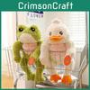 Muscular Frog Fitness Duck Plush Toys Cute Animal Stuffed Dolls Kids Gifts Soft
