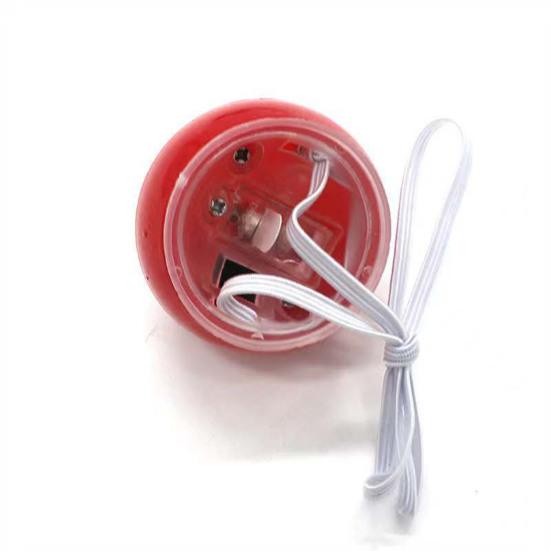 2Pcs Glowing Red Nose Creative Lightweight Plastic Glowing Clown Red Nose Festival Supplies