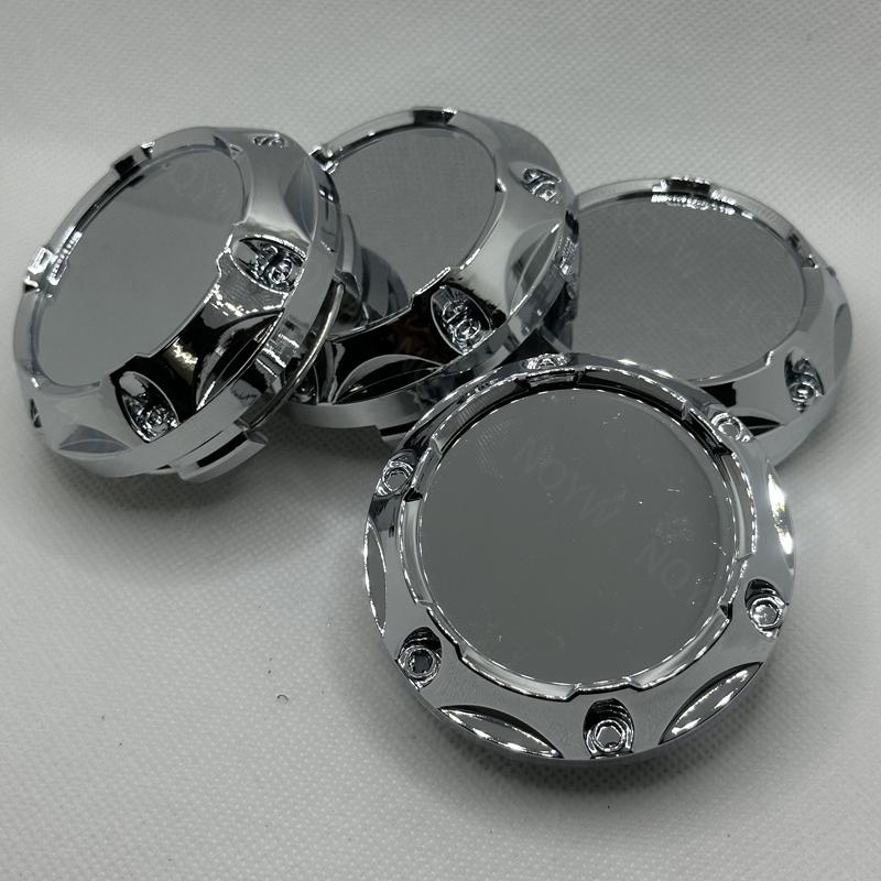 AAXJ1 4Pcs/lot 64mm Blank No Logo Wheel Center Cap ABS Auto Wheel Hub Cap Rim Refit Creative Decoration Hubcap Dust Cover Accessories