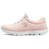Summits Mesh Comfortable Versatile Shock Absorbing Breathable Lightweight Low Top Casual Shoes Women Sneakers Pink 12980-LTPK