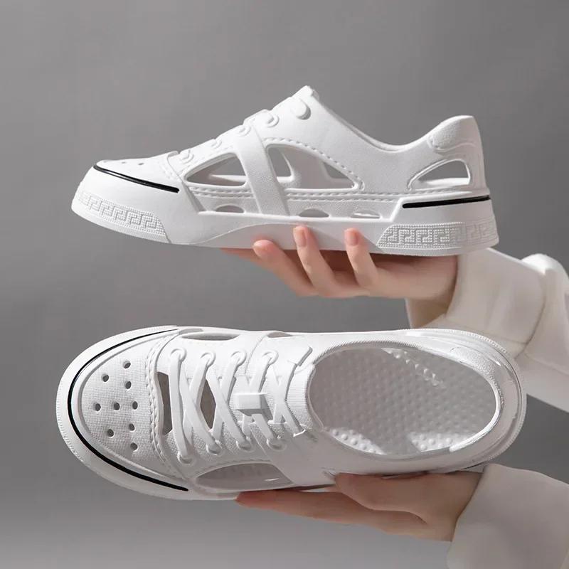 Men Shoes Sandals Summer Beach Breathable Hiking Outdoor Breathable Fashion Designer Luxury Flat Fisherman Close Toe Sneakers