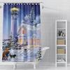 Home Shower Curtains For Bathroom Landscape Animals Waterproof Fabric Bathroom Curtains Modern Shower Curtain 180X200 240X200