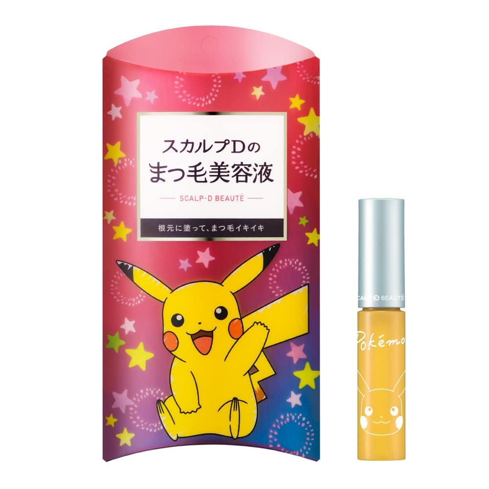 Pokemon Design Scalp D Eyelash Serum Pure Free 6mL 3 Months Supply