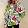 Women's Fashion Daily Versatile Casual Crewneck Sweatshirts Graphic Daily Long Sleeve Gradient Patchwork Printed Top Sweatshirts