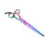 7.0 Inch, Hand Shape, Color, Electroplating, Pet Grooming Scissors, Straight Cut 4 Colors Optional