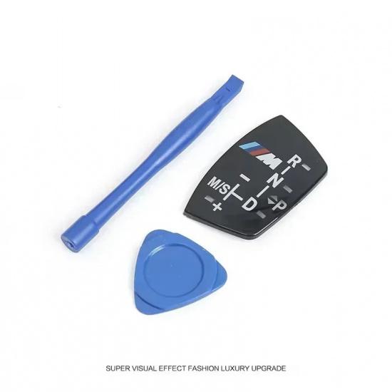 

-Car Shift Knob Panel Gear Button Cover Sticker For BMW 1 3 5 7 Series X1 X3 X5 X6 M3 M5 F01 F10 F30 F35 F15 F16 F18 F34 F36 E71 Model B