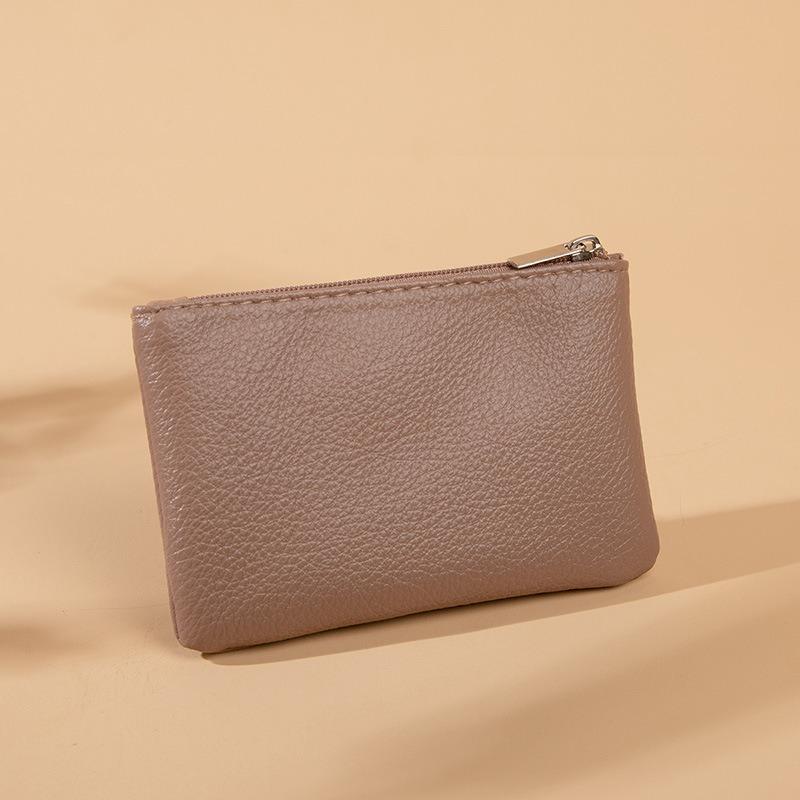 Fashion Women Wallet Zipper Card Purse Key Storage Bag Short Wallet Female Soft Leather Coin Purse Holder Slim Small Money Bag