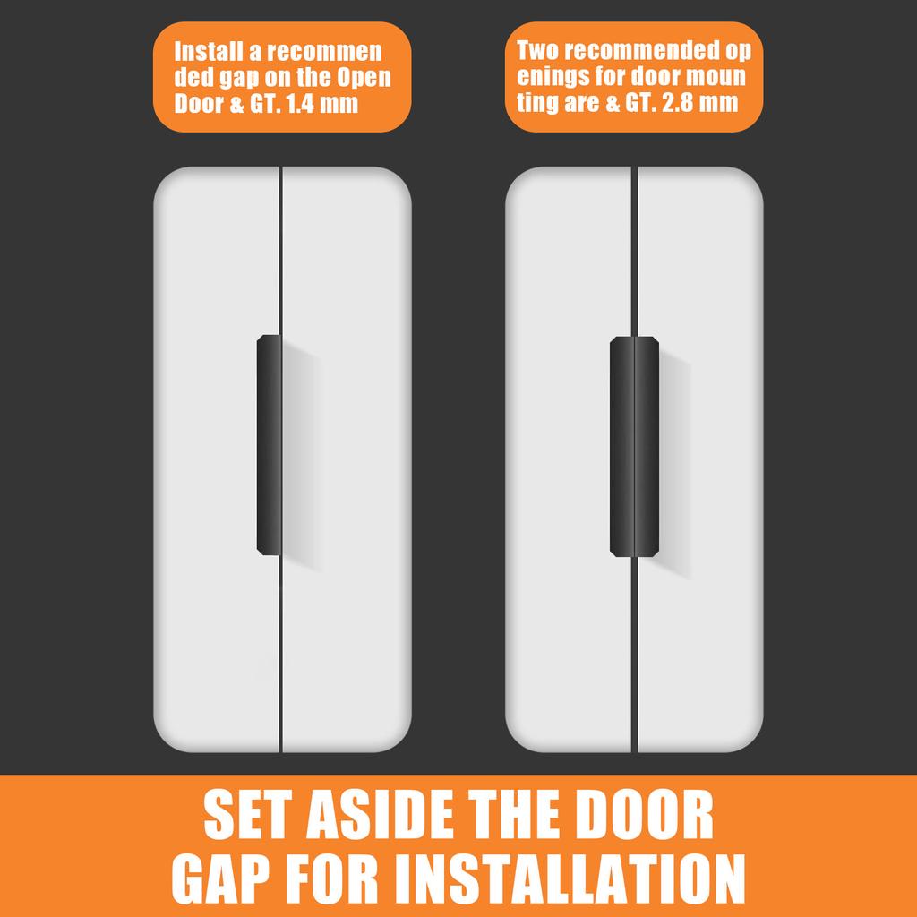 24/30PCS Hidden Handles for Cabinets Drawers Furniture Handle Edge Finger Pulls for Door Plate with Thickness of 16-21mm