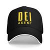 DEI Agent Baseball Cap Golf Hat Rave Funny Hat Hats Woman Men's