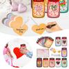 48pcs Valentine's Day Classroom Greeting Card Set Insteresting Exchange Party Favors Set For Biscuits Nut Chocolate