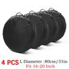 1/2/4PCS Polyester Car Auto Wheel Tire Cover Protector Car Spare Tire Cover Tyre Wheel Covers For Vehicles Dustproof Tire Bags