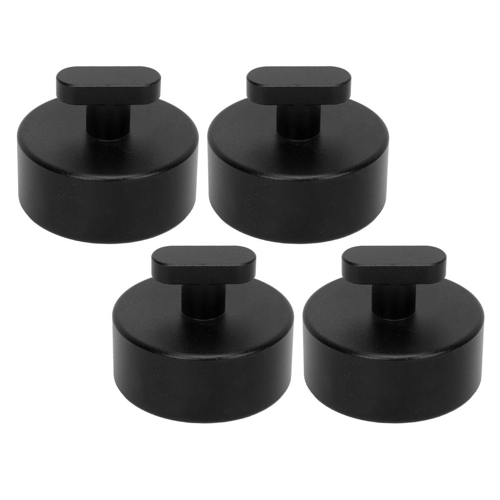 4PCS   Pad Billet Aluminum Lift Point   Adapter Pucks   Pad Stand for C7  51  06 C6‑ 06
