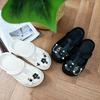 New Hole Shoe Buckle Small Flower Perfume Bottle Accessories Removable Pearl Chain Shoe Flower DIY Decorative Accessories