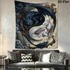 How to Train Your Dragon Wall Tapestry Aesthetic Wall Hanging Printed Fabric Blanket Decorative Tapestries for Bedroom Living Room Home Decor