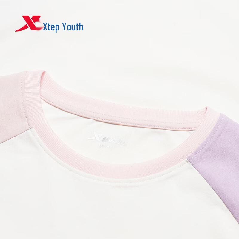 Xtep Kids' Breathable Quick-Dry Short Sleeve T-Shirt