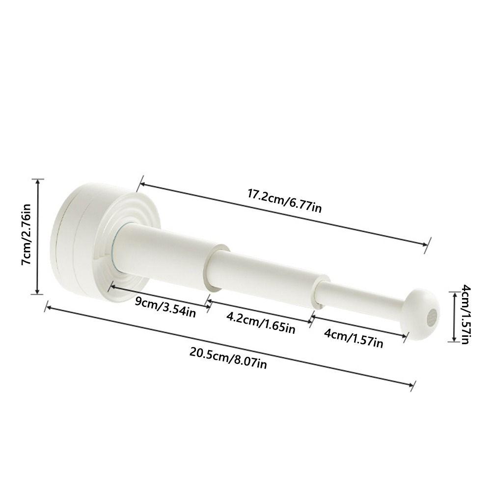 Wall Mounted Hanger Storage Rod Retractable Hanger Organizer with Adjustable New Storage Shelf