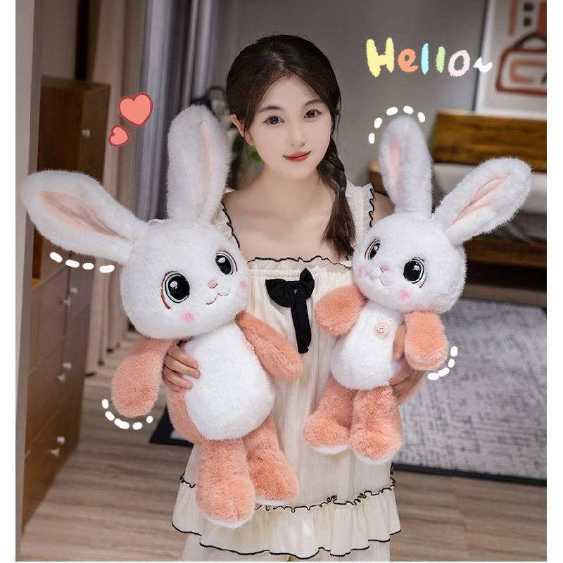 Ears Rabbit Long Plush Toys Cartoon Stuffed Animal Dolls Kids Birthday Gift