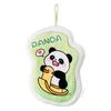 Cartoon Panda Hand Towel Hanging Thickened Washcloth Absorbent Towel with Hanging Ring for Kitchen Bathroom Home Travel