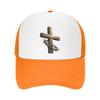 Rustic Faith Cross Thorn Emblem Mesh Baseball Cap Casual Hat Outdoor  For Womens Unisex FeUnisex