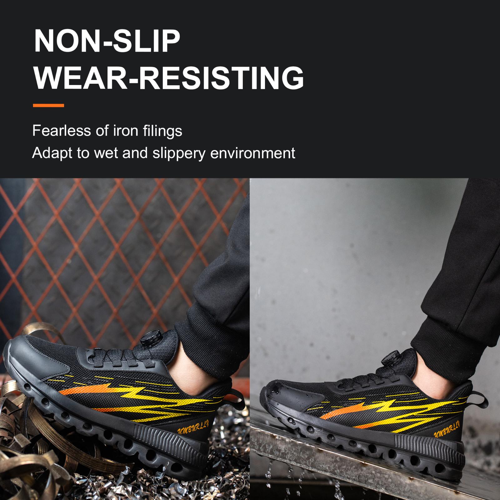 Мужская и женская защитная обувь со стальным носком — фото 9