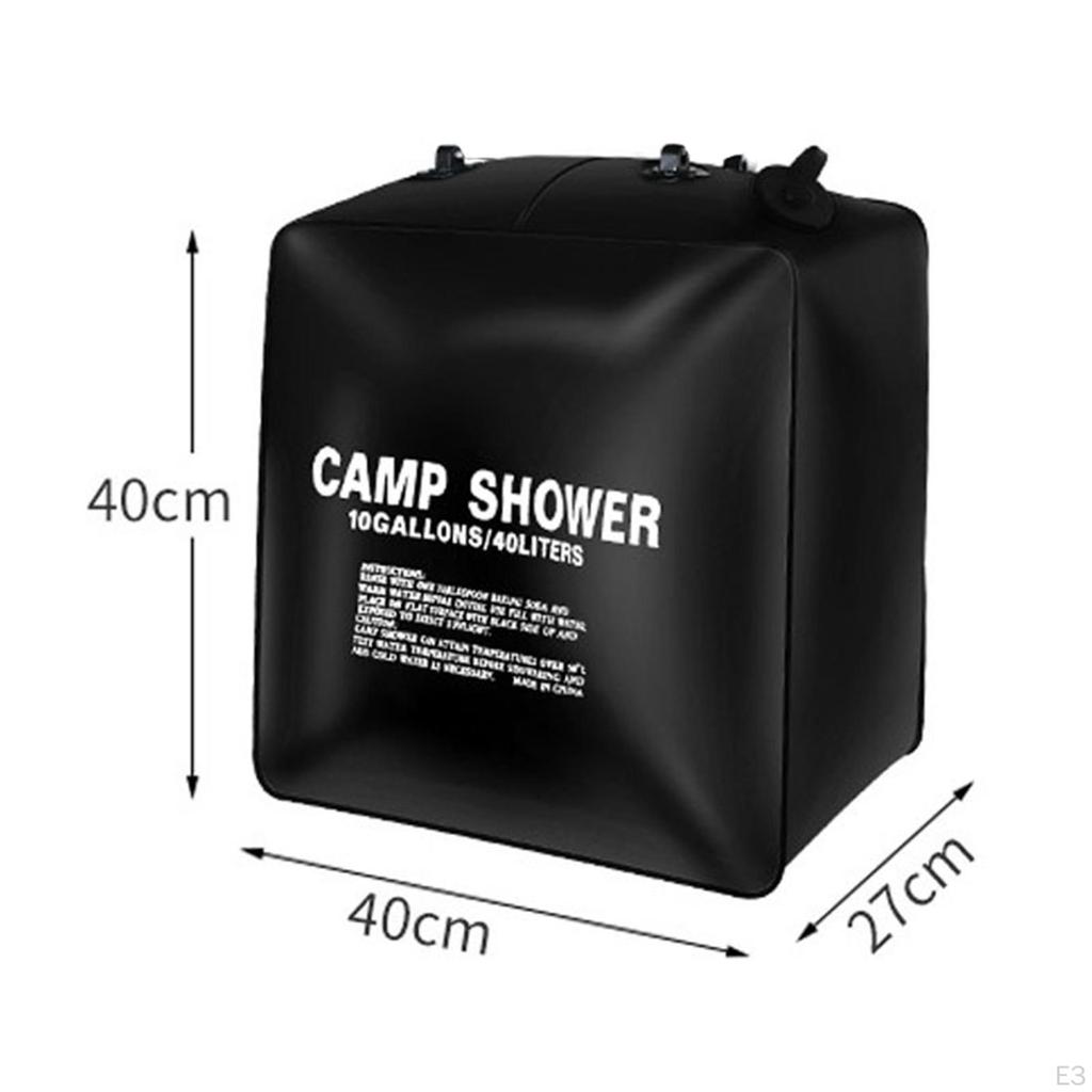 Portable 10 Gallons 40L Camping Water Bag Hiking