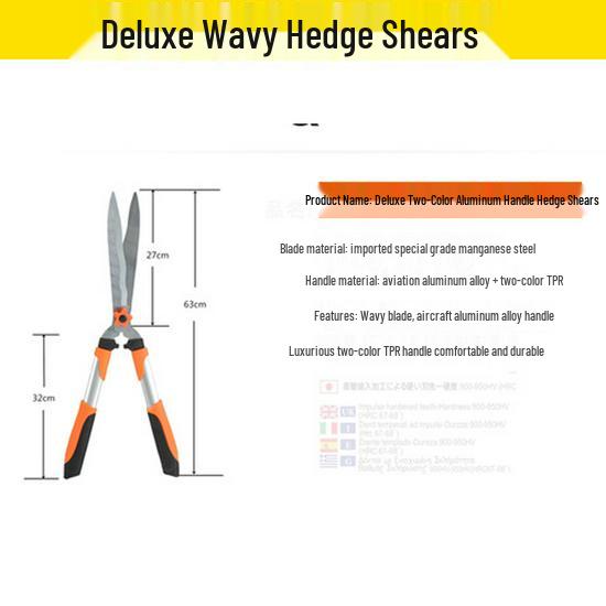 Powerful Gardening Pruning Shears: Flower, Tree, Grass, and Hedge Trimmers