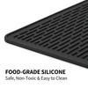 Silicone Electric Stove Top Cover - Heat-Resistant Non-Slip Glass Cooktop Protector Multi-Functional Oven Mat