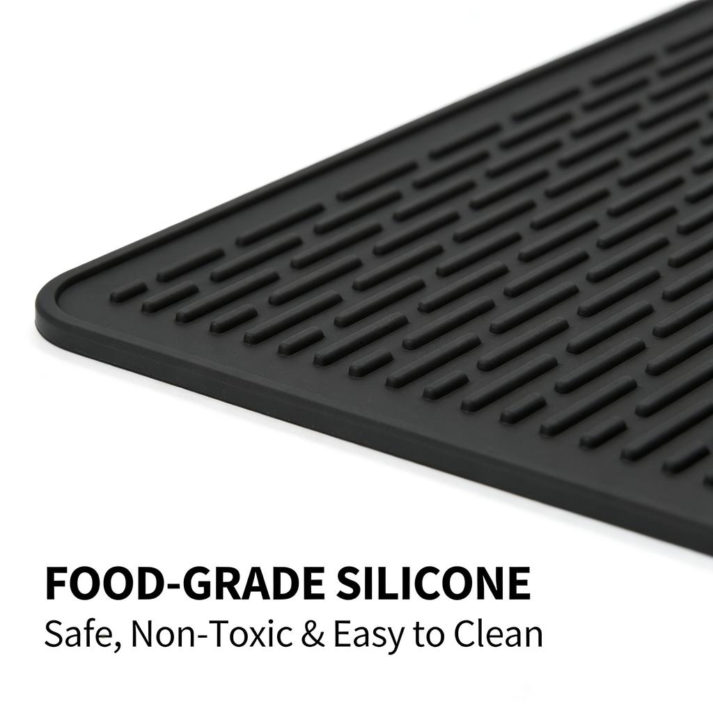 Silicone Electric Stove Top Cover - Heat-Resistant Non-Slip Glass Cooktop Protector Multi-Functional Oven Mat