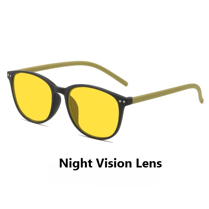 Ochelari Noi Retro cu Viziune Nocturnă Anti Lumină Albastră pentru Bărbați la Calculator, Jocuri și Birou Ochelari de Protecție pentru Ochi