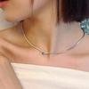 Essence Silver (W) Collier Cœur Tennis Turquie Bleu NOUVEAU HL4N46400W9420