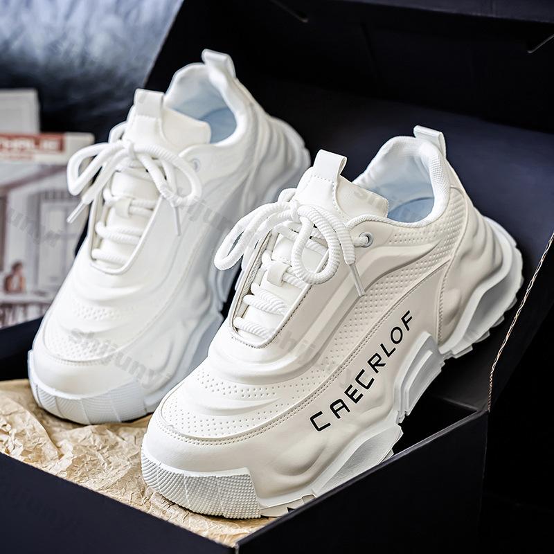 Fashion Fashion Trend Men's Low Top Casual Thick Soled Shoes 2025 Autumn Mesh Breathable Comfortable Versatile Non Slip Chunky sneakers