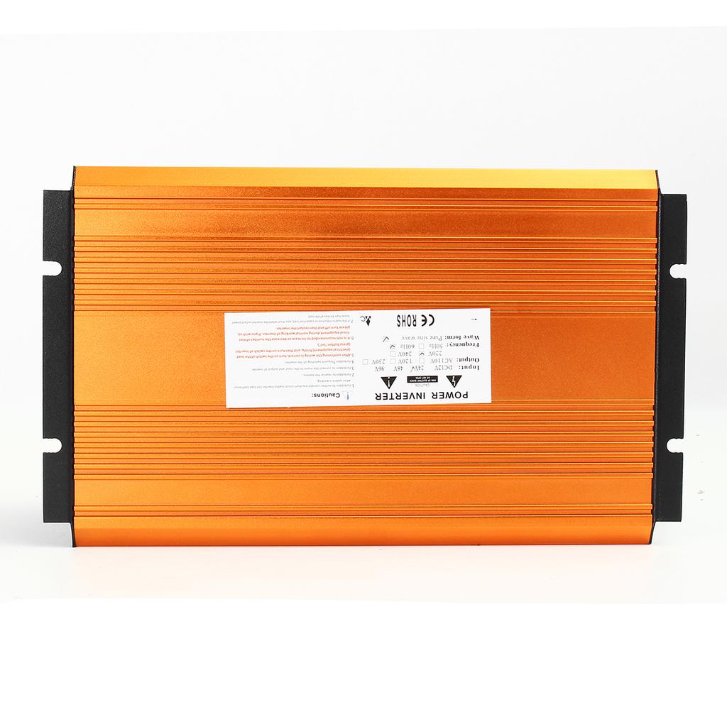 3000W Car Power Converter Inverter DC 24V To 110V/220V AC Pure Sine