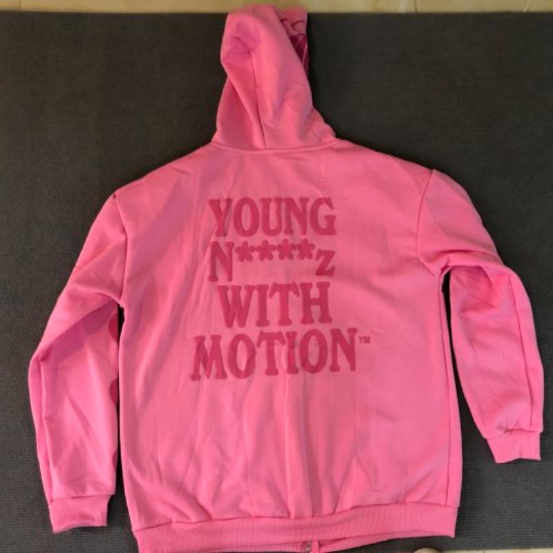 Y2K Gothic Letter Printed Zipper Hoodie Women's Street Harajuku Retro Hip Hop Fashion Casual Sweatshirt Korean Edition