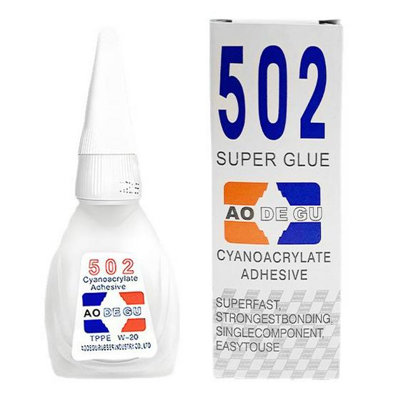 Quick-Dry 502 Instant Glue for Metal, Plastic, Wood, Rubber & Ceramic