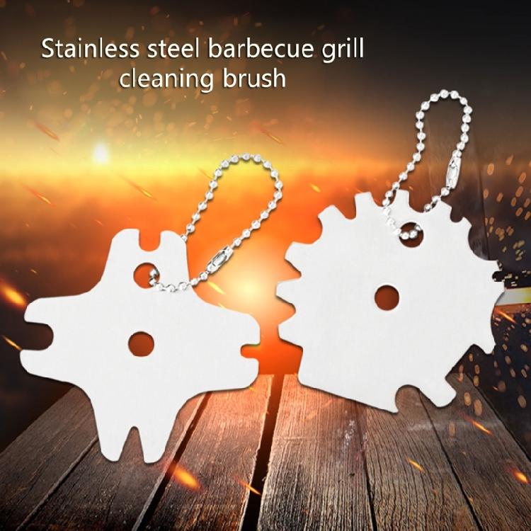 Rustproof Ergonomic Professional Stainless BBQ Cleaner Heavy Duty Grill Brush For Safe Efficient Food Residues Removal