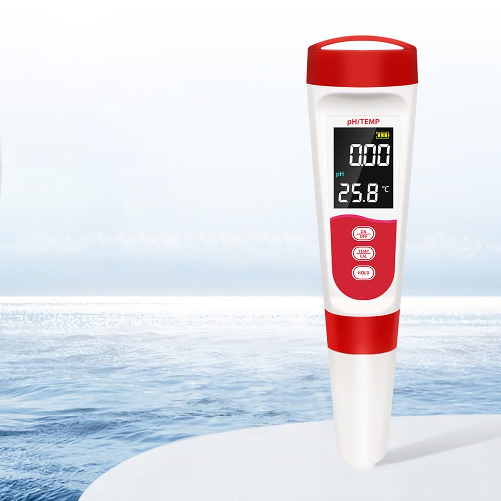 

5-in-1 Digital PH Meter With Voice Guidance Waterproof Water Quality PH Tester Water Purity Testing Pen For Pools Aquaculture China Mainland