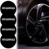 4 Τεμάχια 56mm Σήμα MOMO Καλύμματα Κέντρου Τροχών Αυτοκινήτου Αυτοκόλλητα Για Nissan KIA BMW TESLA Opel Toyota Volkswagen Ford