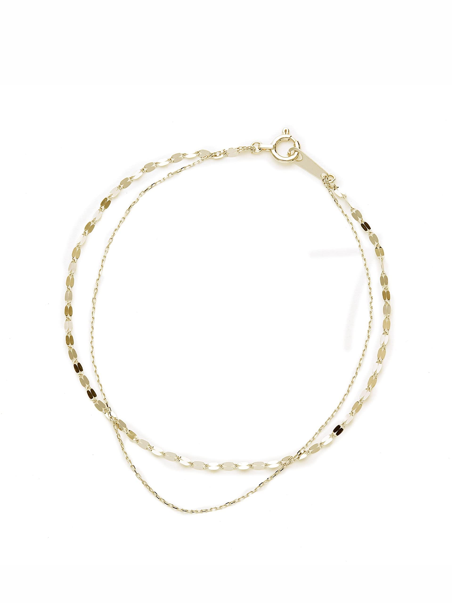 

Браслет-цепочка из желтого золота K10 L&Co 71-9700